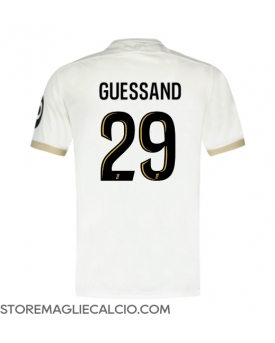 OGC Nice Evann Guessand #29 Maglia Gara Trasferta Repliche 2024-25 Maniche Corte OGC Nice Evann Guessand #29 Maglia Gara Trasferta Repliche 2024-25 Maniche Corte